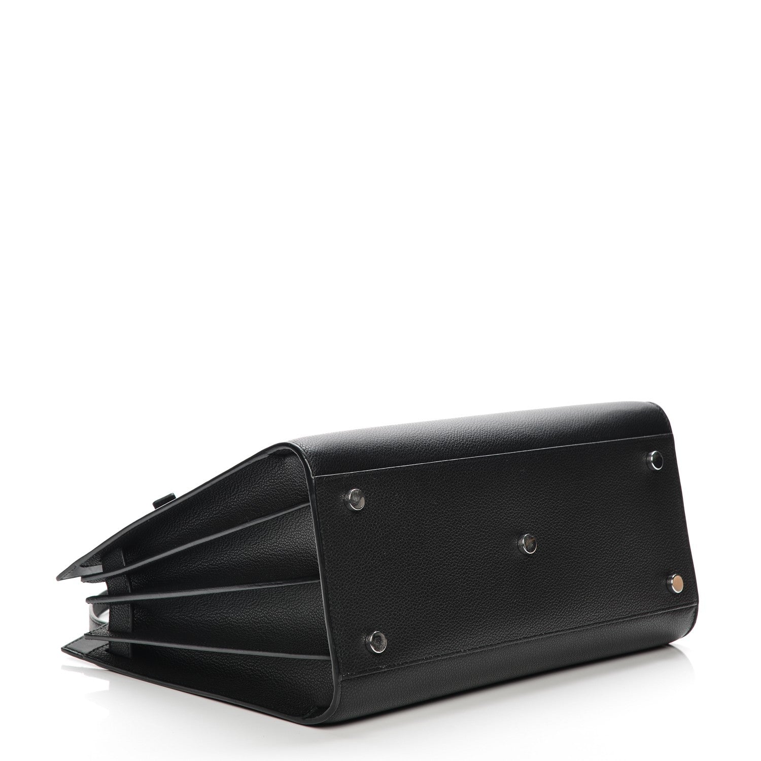 Saint Laurent Grained Calfskin Small Sac De Jour Black 5 of 14
