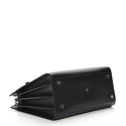 Saint Laurent Grained Calfskin Small Sac De Jour Black 5 of 14