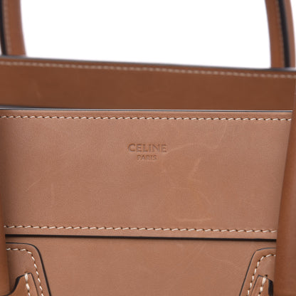 Celine Natural Calfskin Mini Luggage Tan 8 of 17