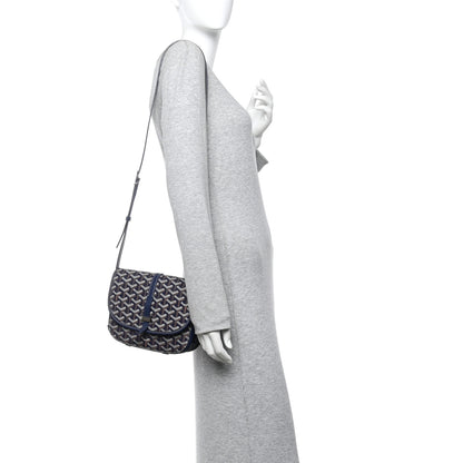 Goyard Goyardine Belvedere II PM Messenger Bag Navy 2 of 9
