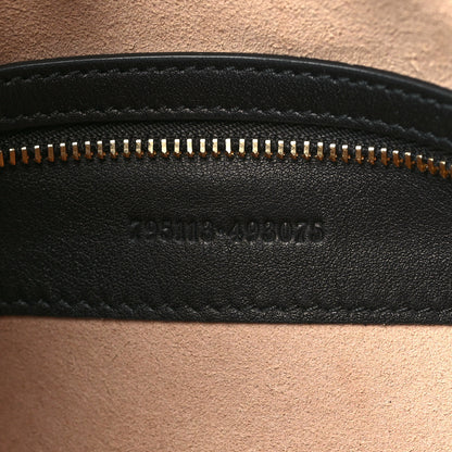 Gucci GG Supreme Monogram Medium Padlock Shoulder Bag Black 7 of 10