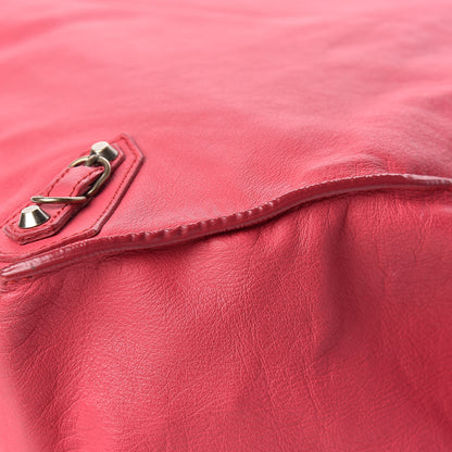 Balenciaga Veau Papier A4 Zip Around Tote Rouge Grenade 13 of 15