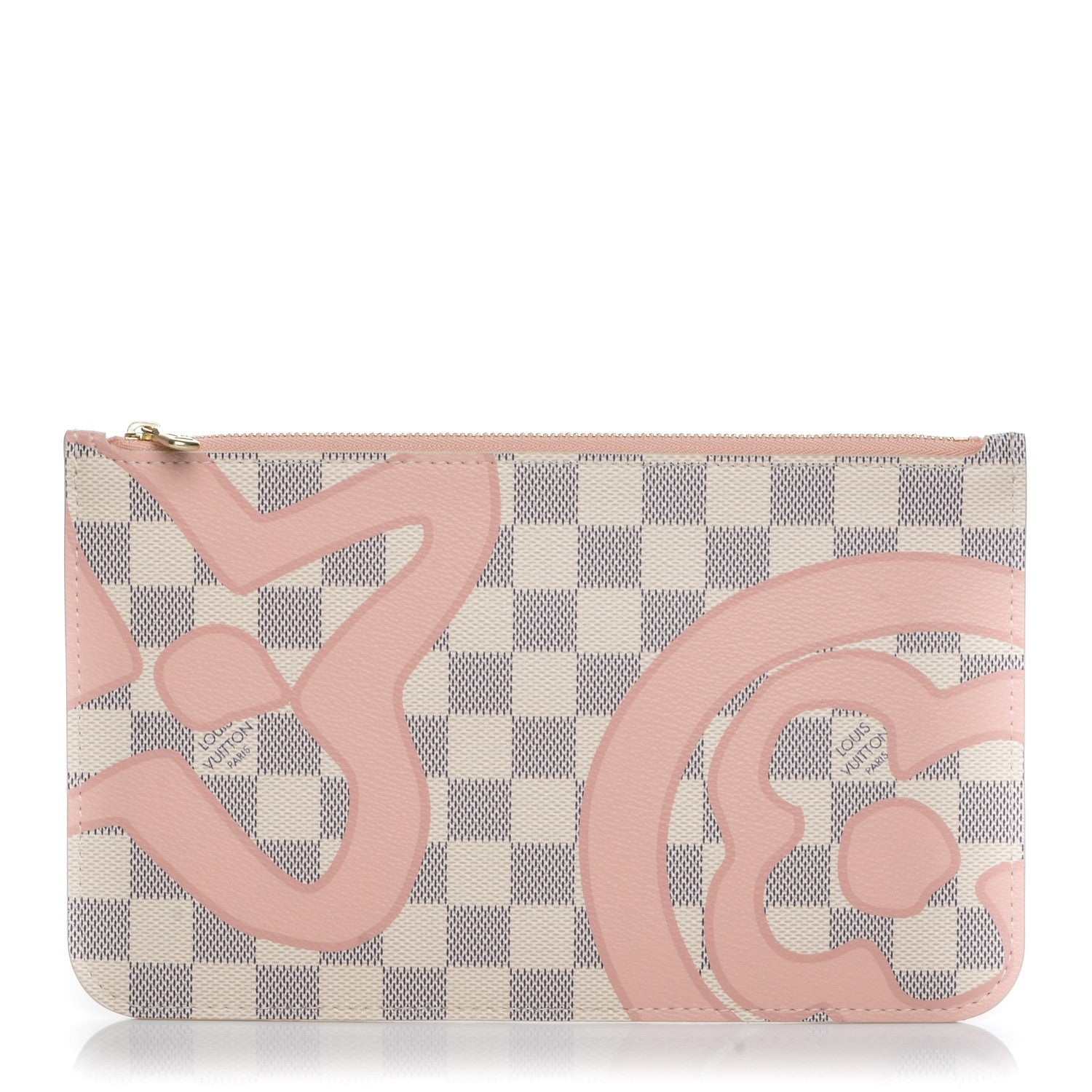 Louis Vuitton Damier Azur Tahitienne Neverfull MM GM Pochette 1 of 7