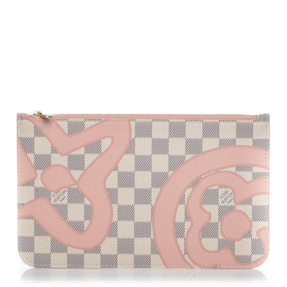 Louis Vuitton Damier Azur Tahitienne Neverfull MM GM Pochette 1 of 7