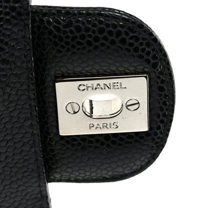 Chanel Caviar Quilted Small Double Flap Black 7 of 12