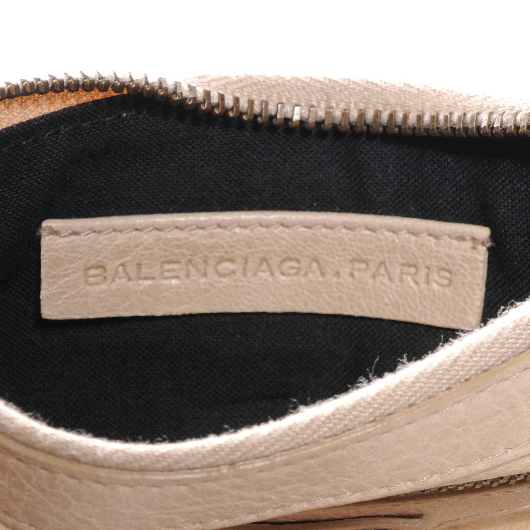 Balenciaga Agneau M Porte-Monnaie Coin Purse Sahara 7 of 8