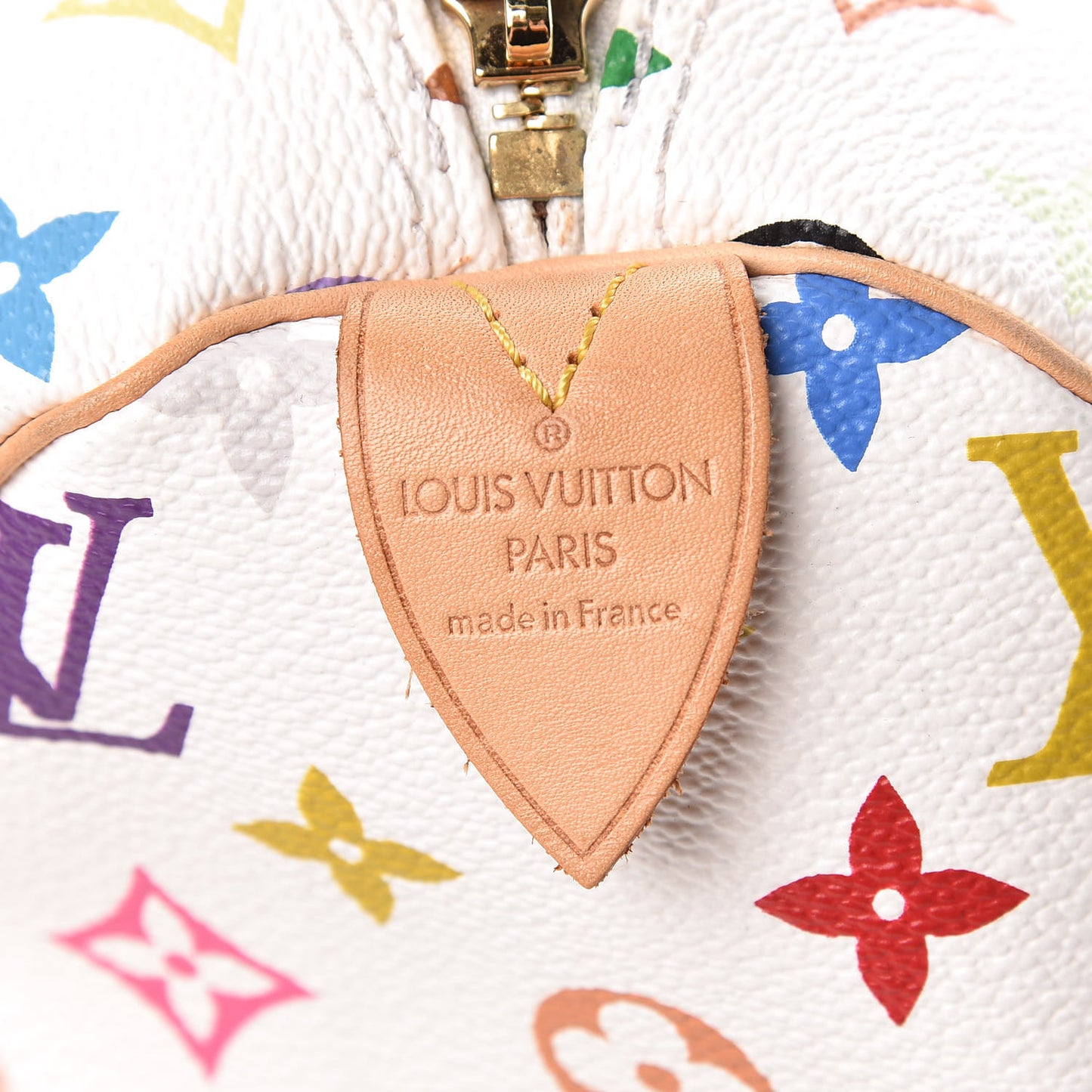 Monogram Multicolor Speedy 30 White