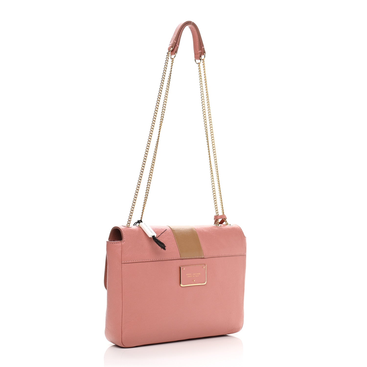 Marc Jacobs Calfskin Mini Polly Rosewood Beige Gold 3 of 10