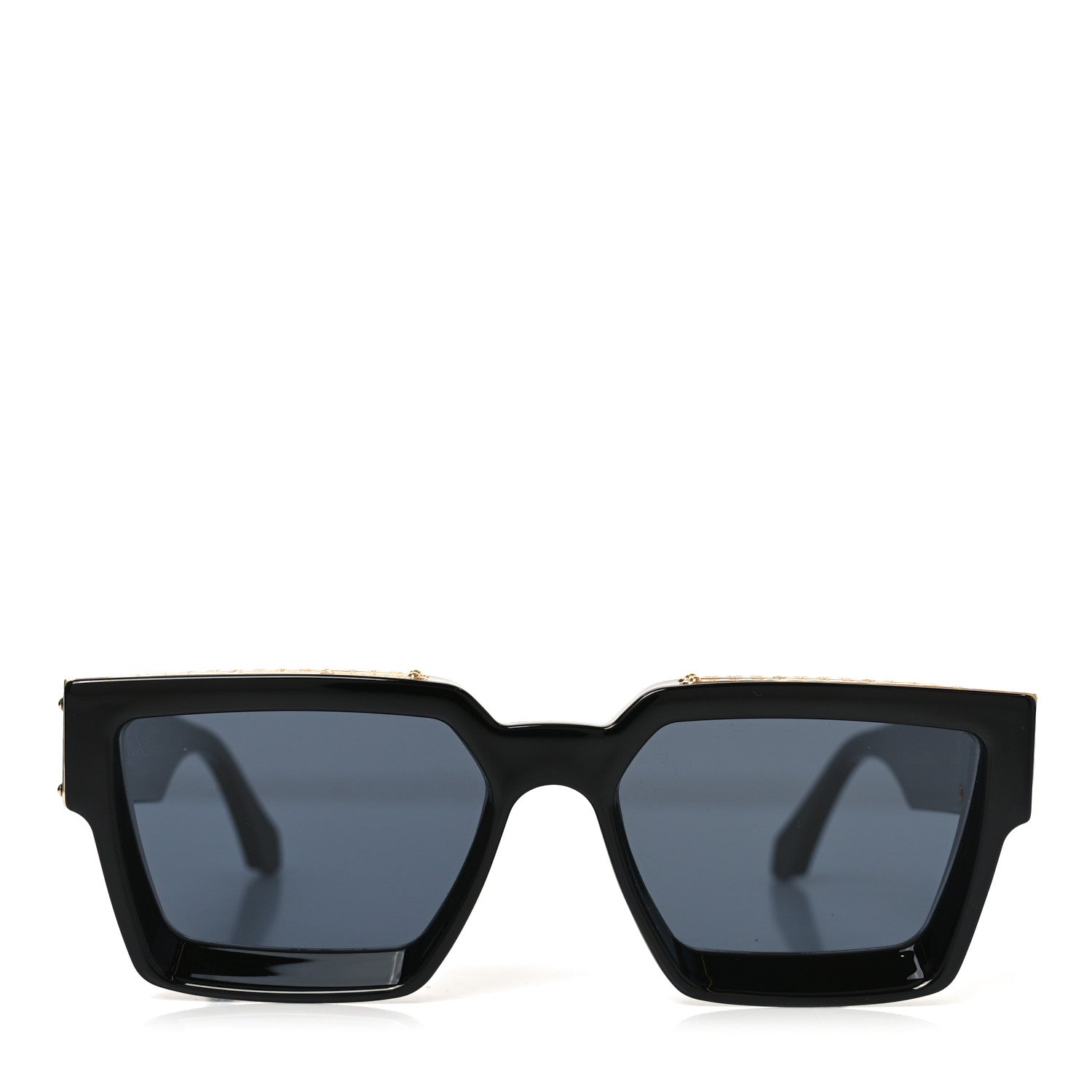 Louis Vuitton Acetate 1.1 Millionaires Sunglasses Z1165W Black 2 of 7