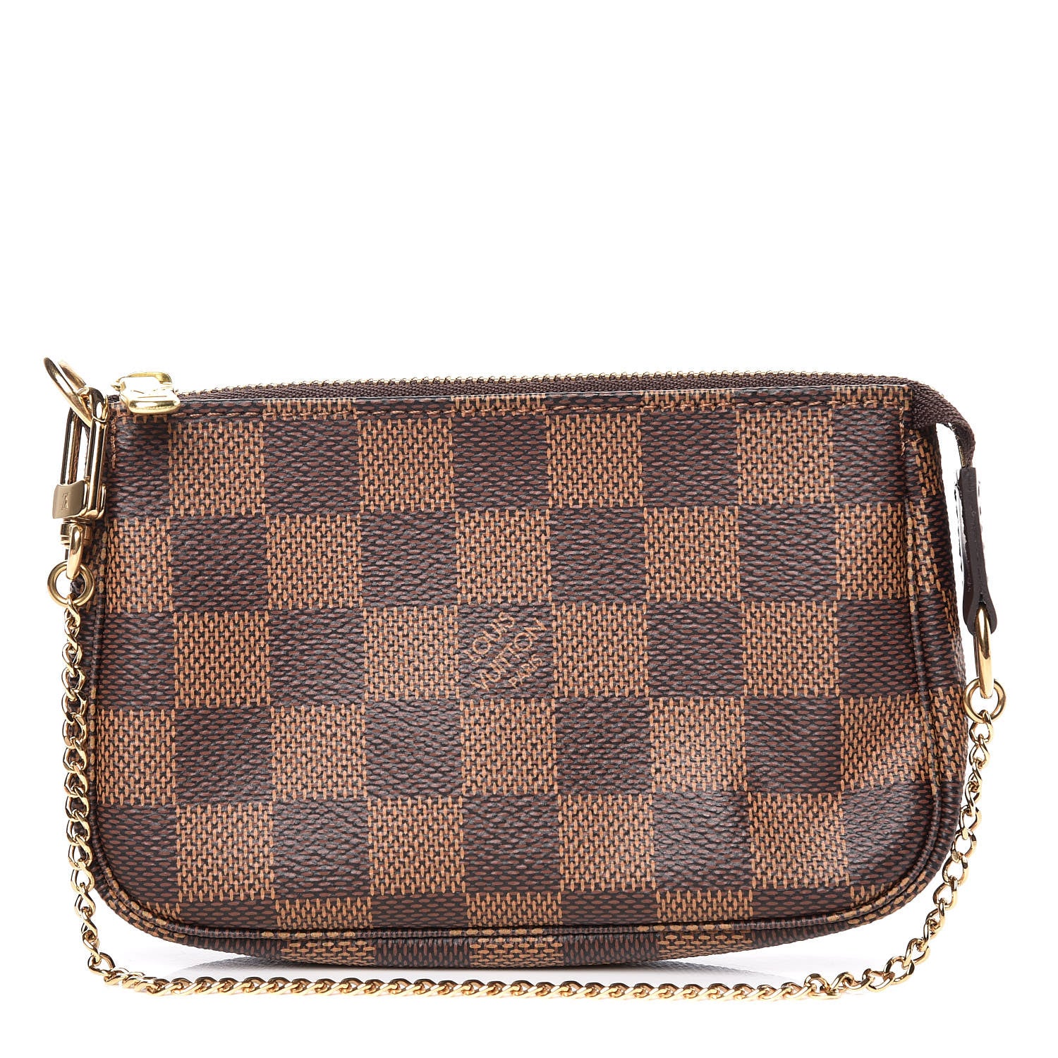 Louis Vuitton Damier Ebene Mini Pochette Accessories 1 of 8