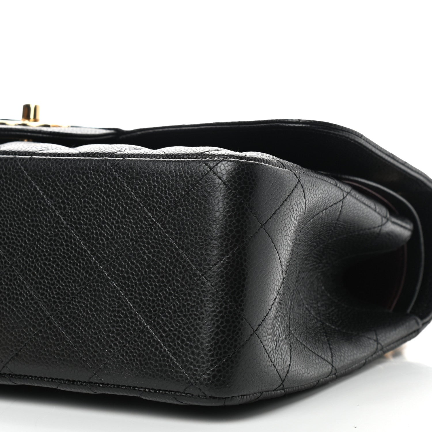 Chanel Caviar Quilted Jumbo Double Flap Black 10 of 10