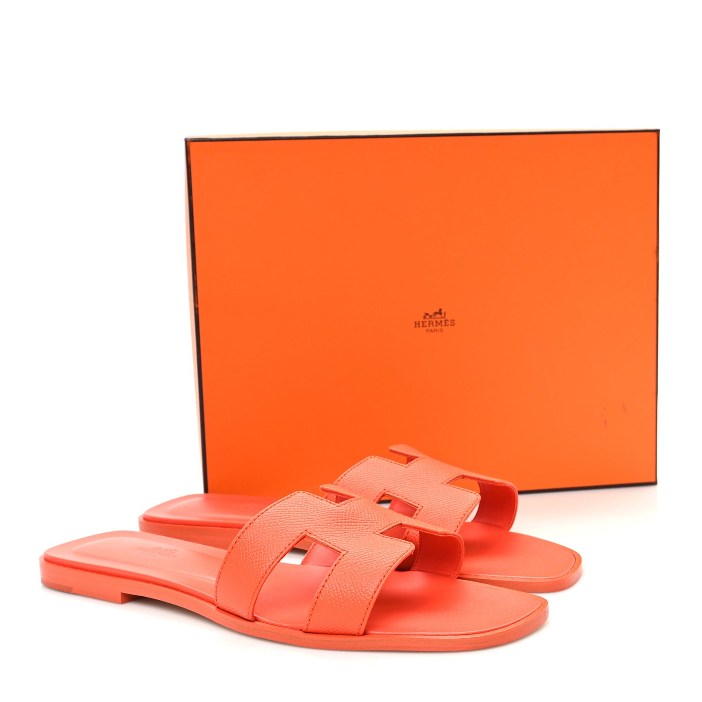 Epsom Oran Sandals 40.5 Orange Poppy