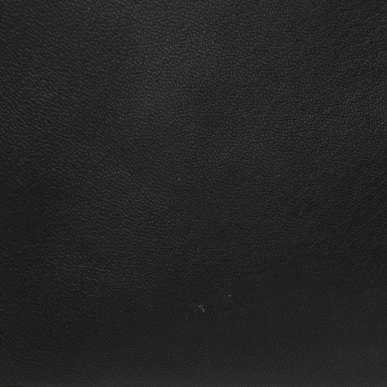Celine Lambskin Large Trio Crossbody Bag Black 16 of 16
