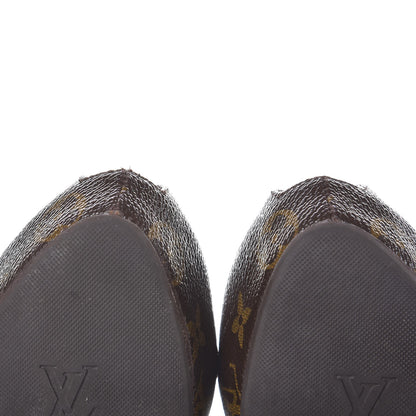 Louis Vuitton Patent Monogram Fetish Vanity Platform Pumps 39 12 of 13