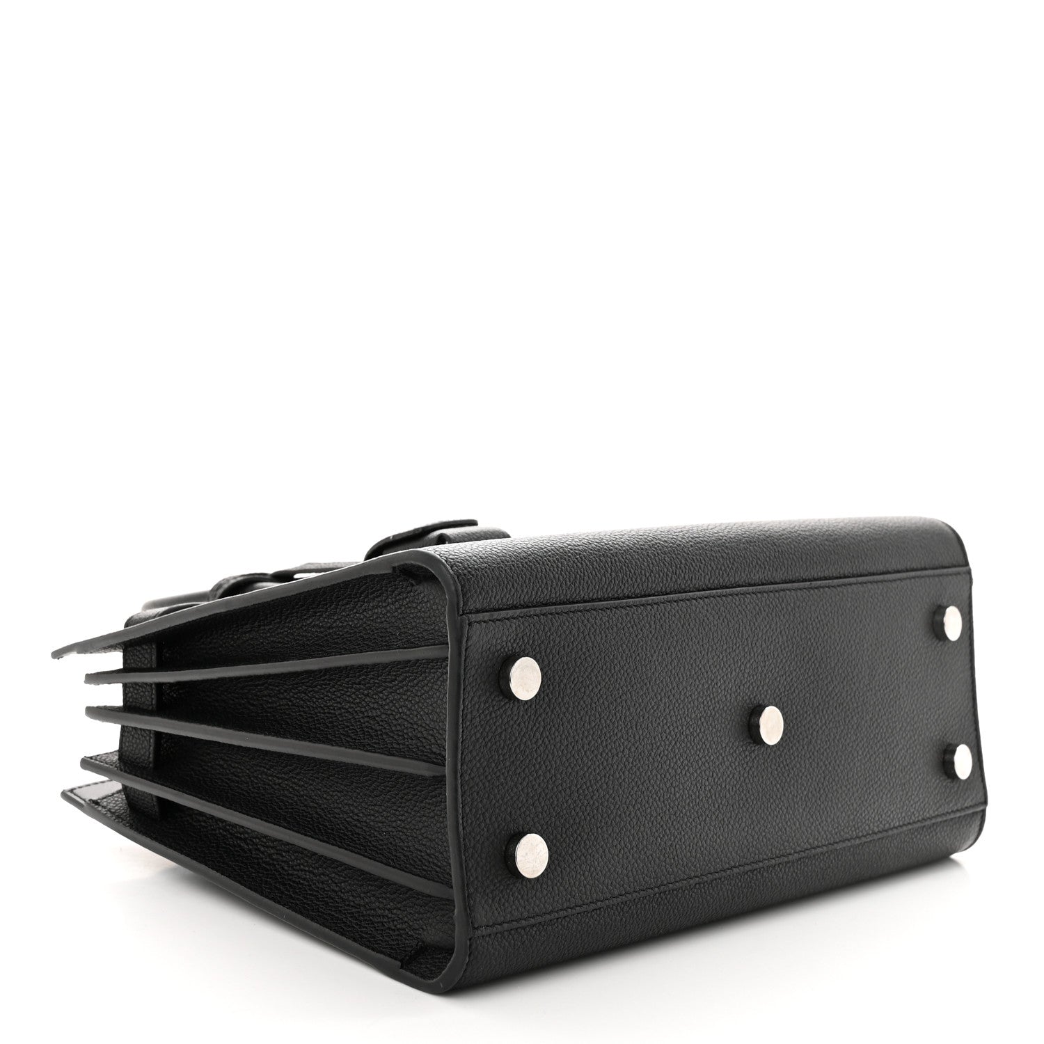 Saint Laurent Grained Calfskin Baby Sac De Jour Black 4 of 10