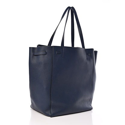 Celine Soft Grained Calfskin Medium Belt Cabas Phantom Abyss Blue 3 of 14
