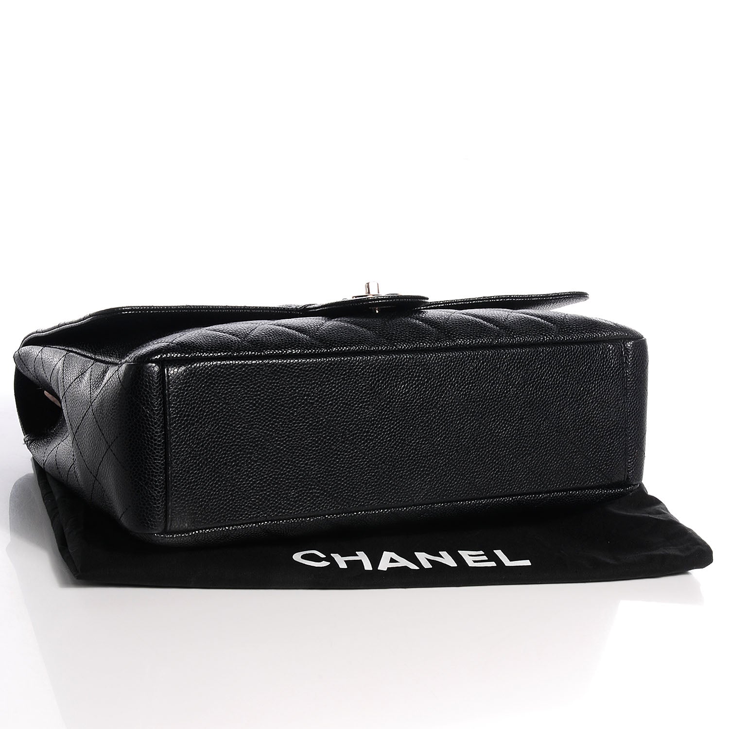 Chanel Caviar Maxi Single Flap Black 4 of 8