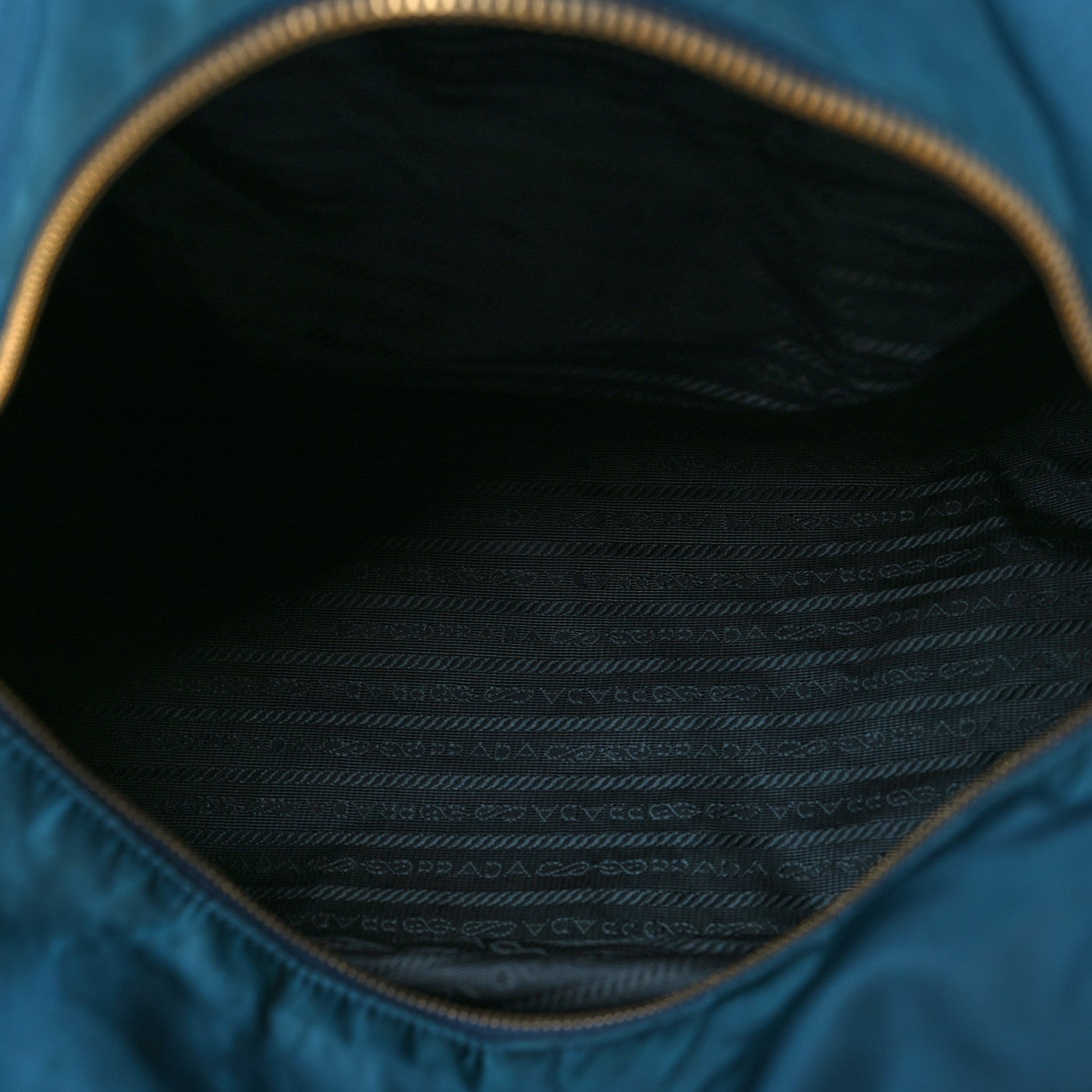 Prada Tessuto Nylon Satchel Blue 4 of 8