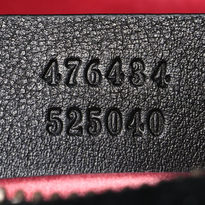 Gucci Velvet Matelasse GG Marmont Belt Bag 95 38 Black 7 of 12
