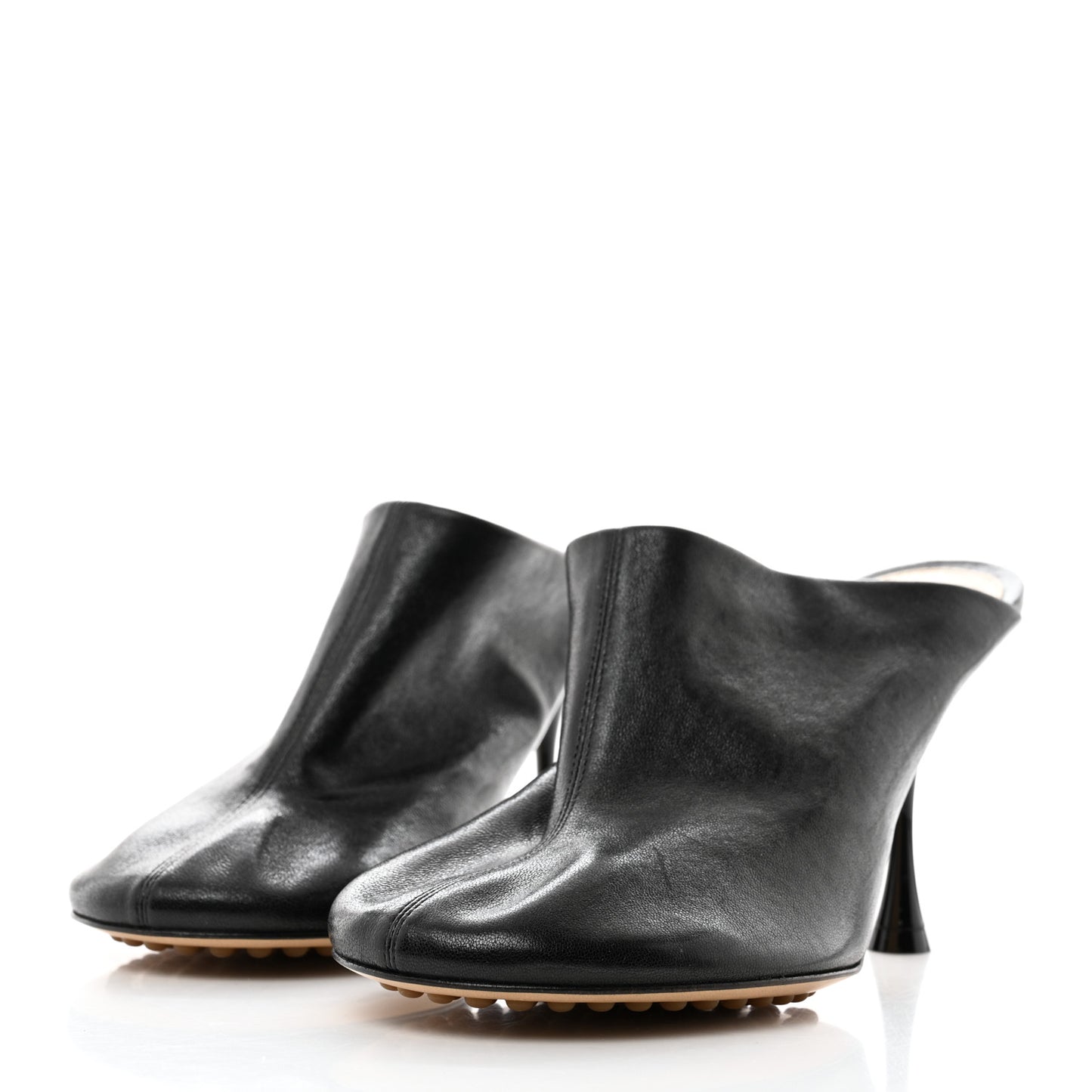 Stretch Nappa Dot Pumps 37 Black