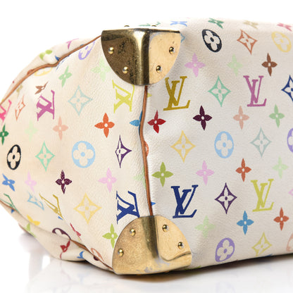 Louis Vuitton Monogram Multicolor Speedy 30 White 6 of 14