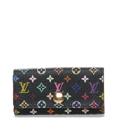Louis Vuitton Monogram Multicolor Multicles 4 Key Holder Black Grenade 1 of 9