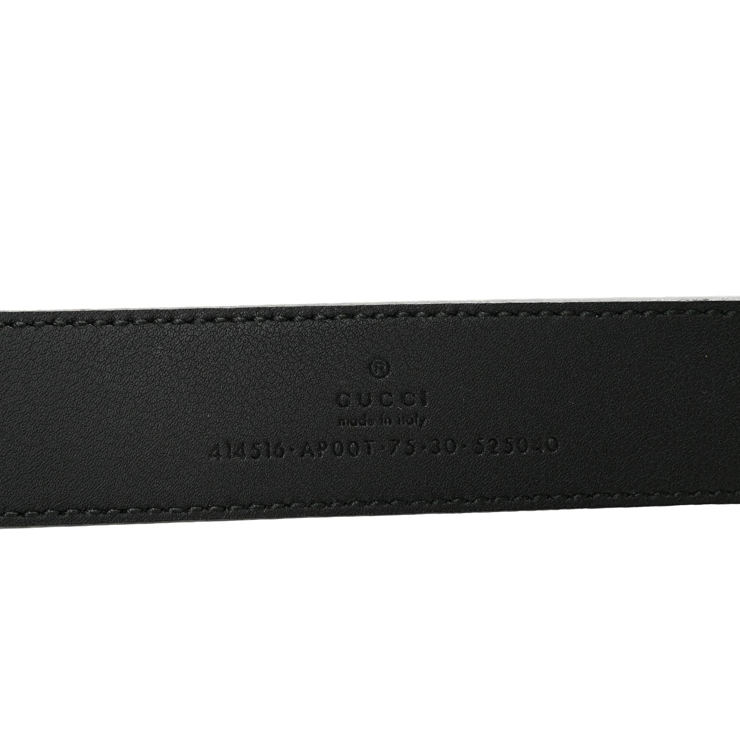 Gucci Calfskin Double G 30mm Belt 75 30 Black 5 of 5