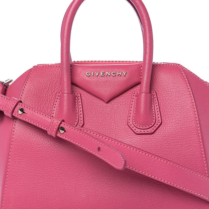 Givenchy Sugar Goatskin Mini Antigona Fushia 9 of 9