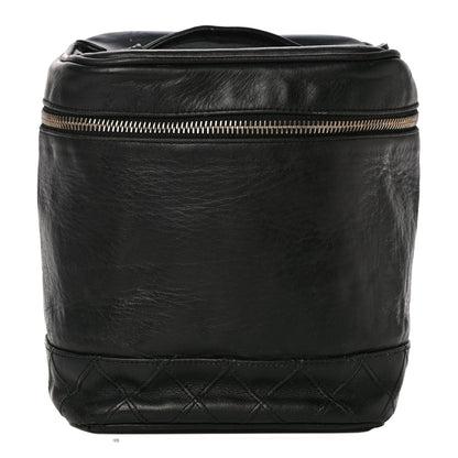 Chanel Lambskin Vanity Cosmetic Case Black 1 of 20