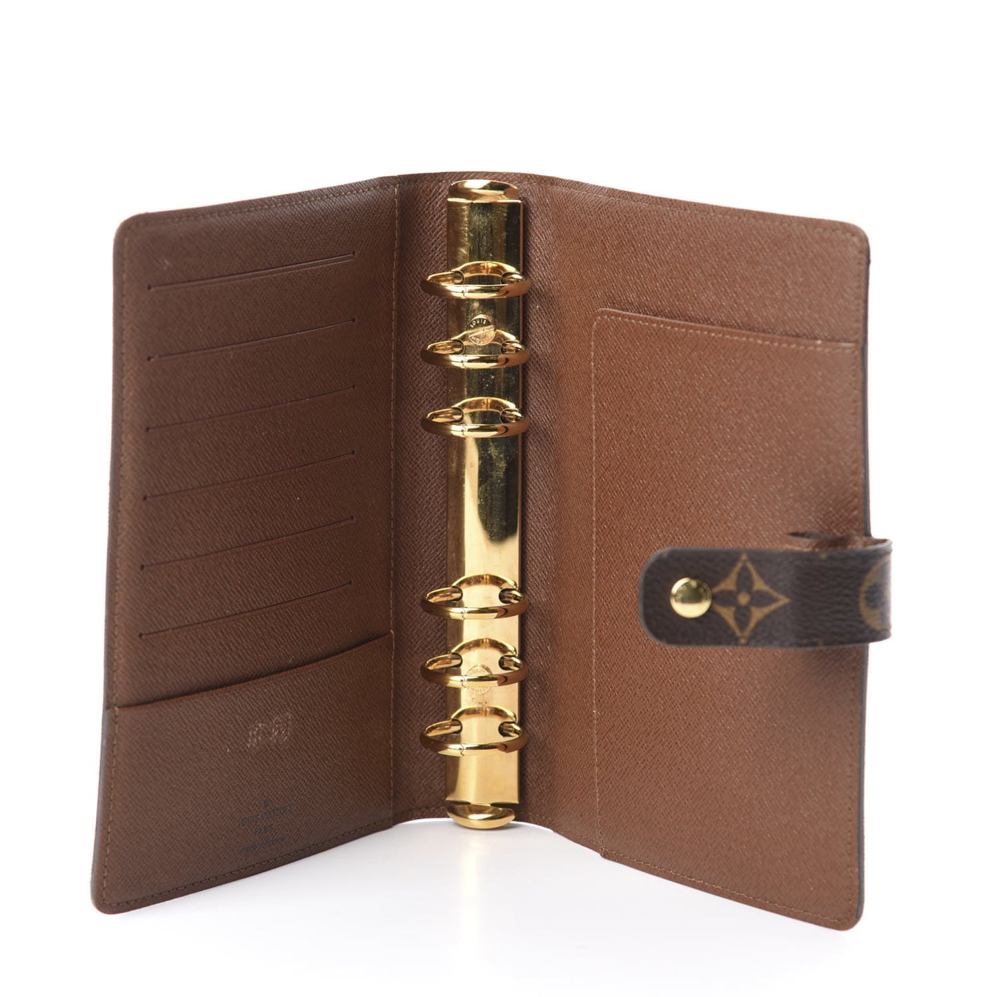 Monogram Medium Ring Agenda Cover