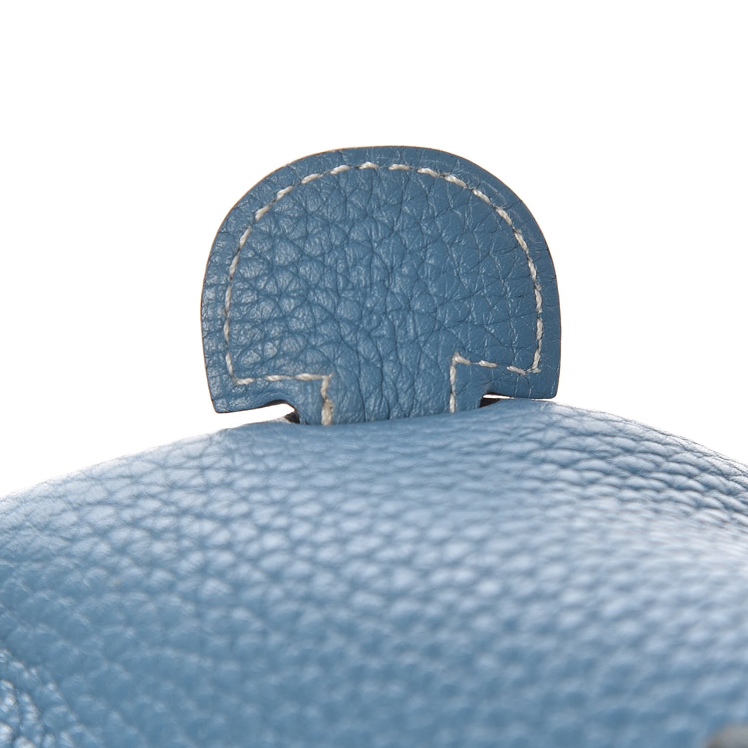 Hermes Taurillon Clemence Evelyne III GM Blue Jean 7 of 15