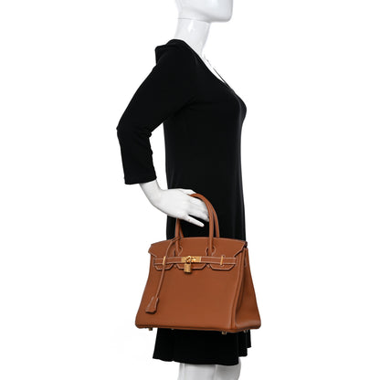 Hermes Togo Birkin 30 Gold 2 of 11