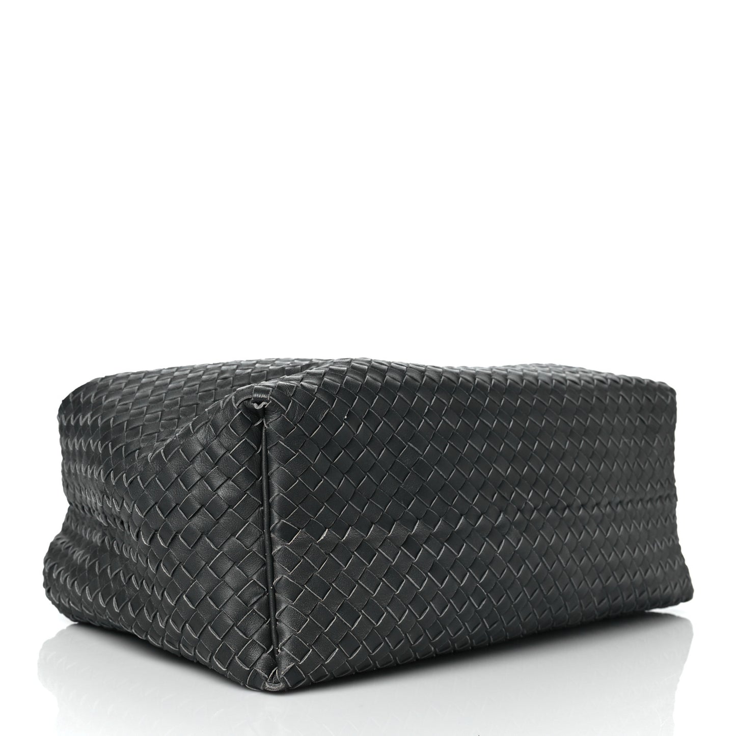 Nappa Intrecciato Sloane Hobo Ferro Gray