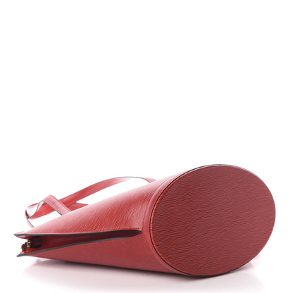 Louis Vuitton Epi Saint Jacques GM Castillan Red 4 of 10