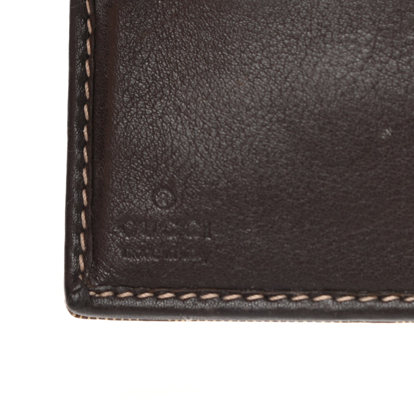 Crystal Monogram Hysteria French Wallet Dark Brown