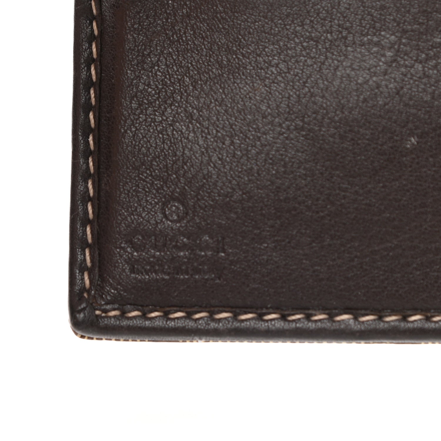 Gucci Crystal Monogram Hysteria French Wallet Dark Brown 6 of 8