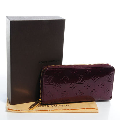 Louis Vuitton Vernis Zippy Wallet Rouge Fauviste 6 of 9