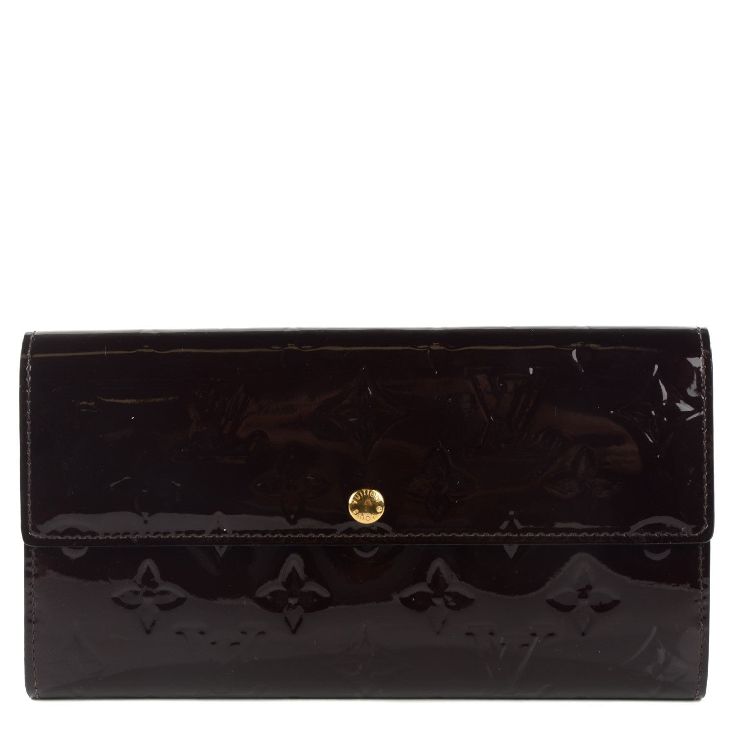 Louis Vuitton Vernis Sarah Wallet Amarante 1 of 7