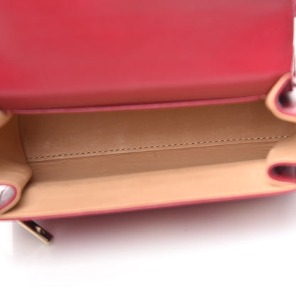 Delvaux Smooth Calfskin Micro Tempete Satchel Framboise 7 of 9