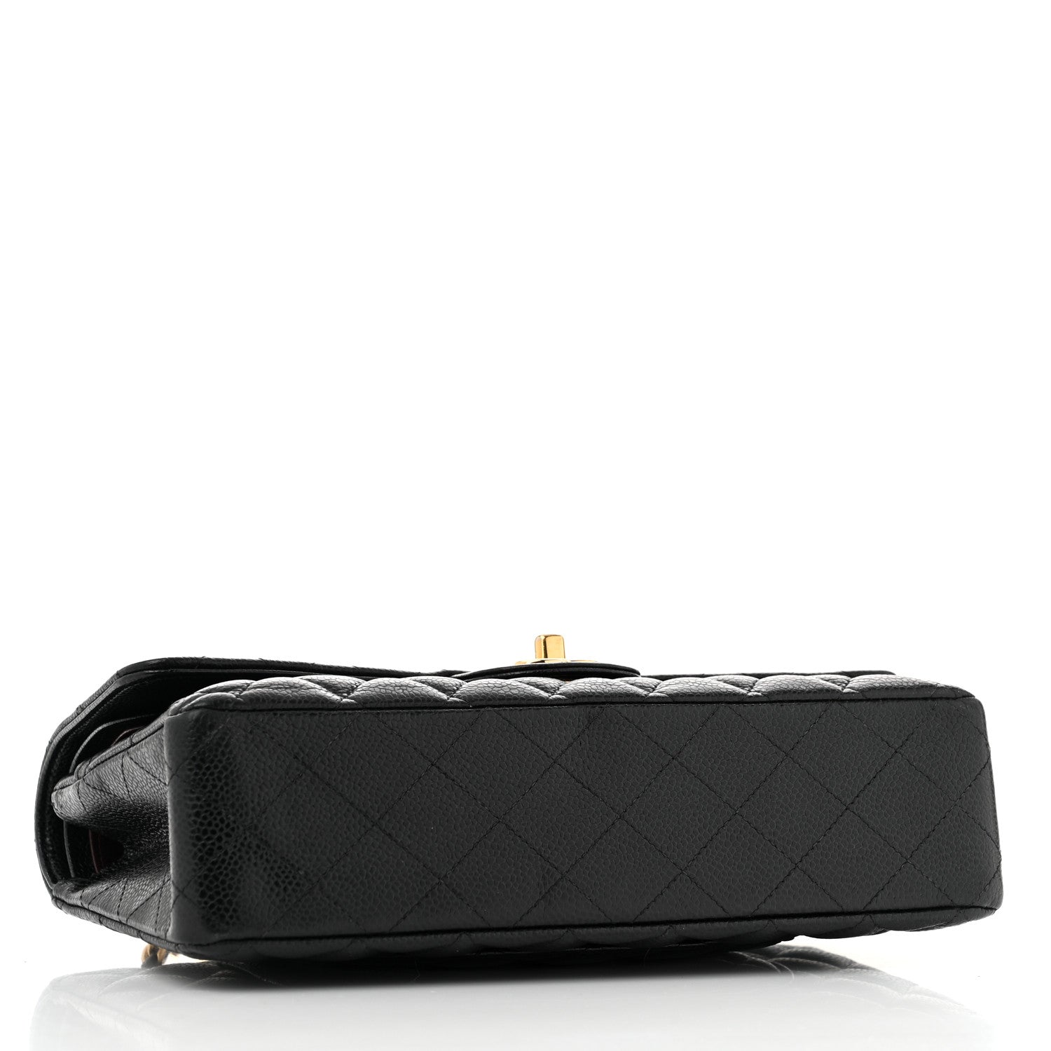 Chanel Caviar Quilted Medium Double Flap Black 4 of 12