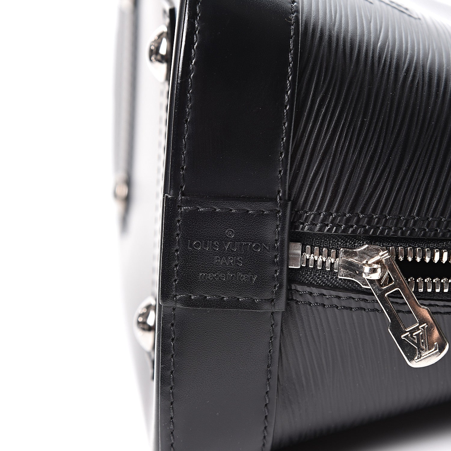 Louis Vuitton Epi Alma PM Black 5 of 8