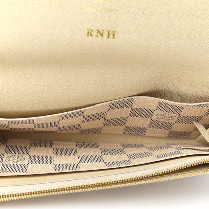 Louis Vuitton Damier Azur Emilie Wallet 5 of 7