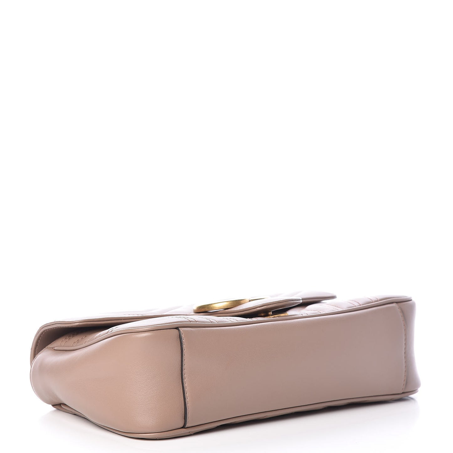 Calfskin Matelasse Small GG Marmont Shoulder Bag Porcelain Rose