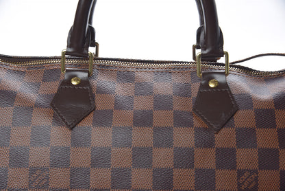Louis Vuitton Damier Ebene Speedy 35 8 of 11