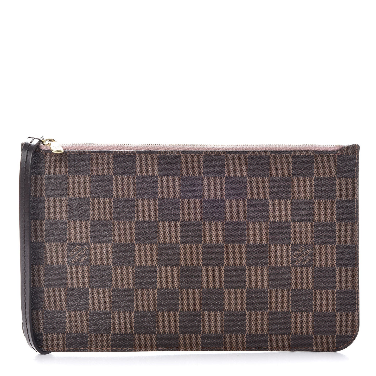 Damier Ebene Neverfull MM GM Pochette Rose Ballerine