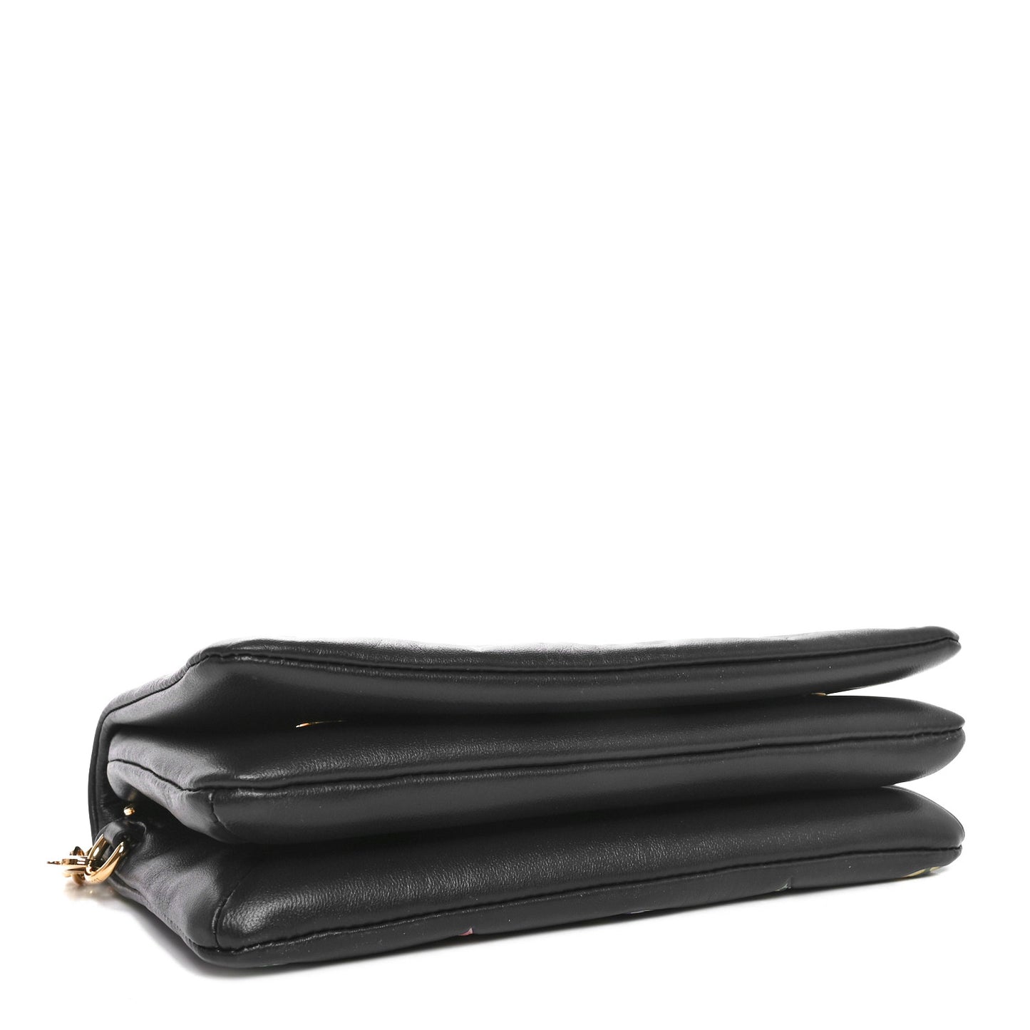 Lambskin Embossed Monogram LV Garden Pochette Coussin Navy