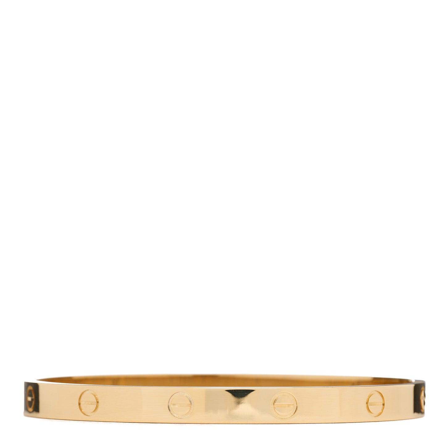 18K Yellow Gold LOVE Bracelet 20