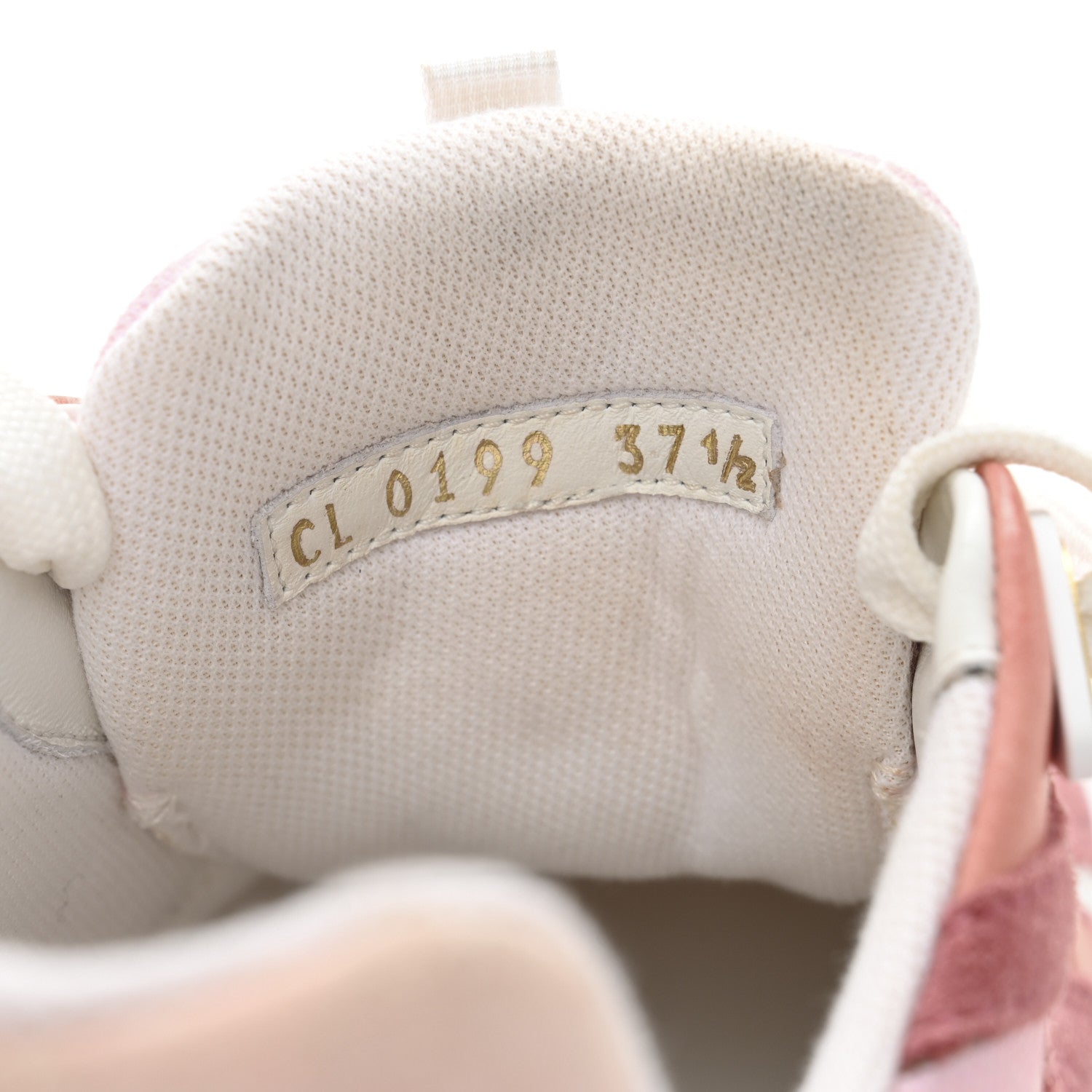 Louis Vuitton Suede Calfskin Run Away Sneakers 37.5 Pink 9 of 12