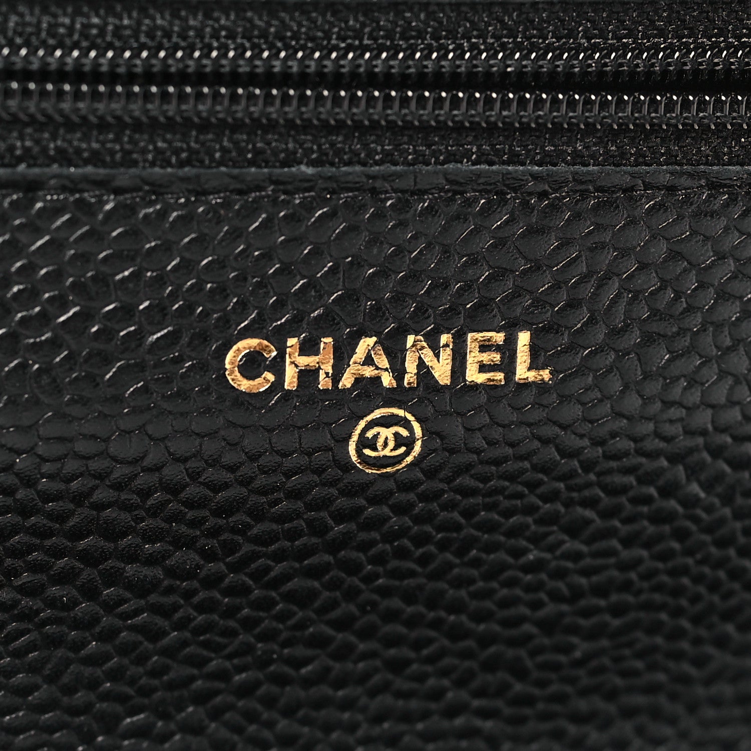 Chanel Caviar Quilted Wallet on Chain WOC Black 6 of 11