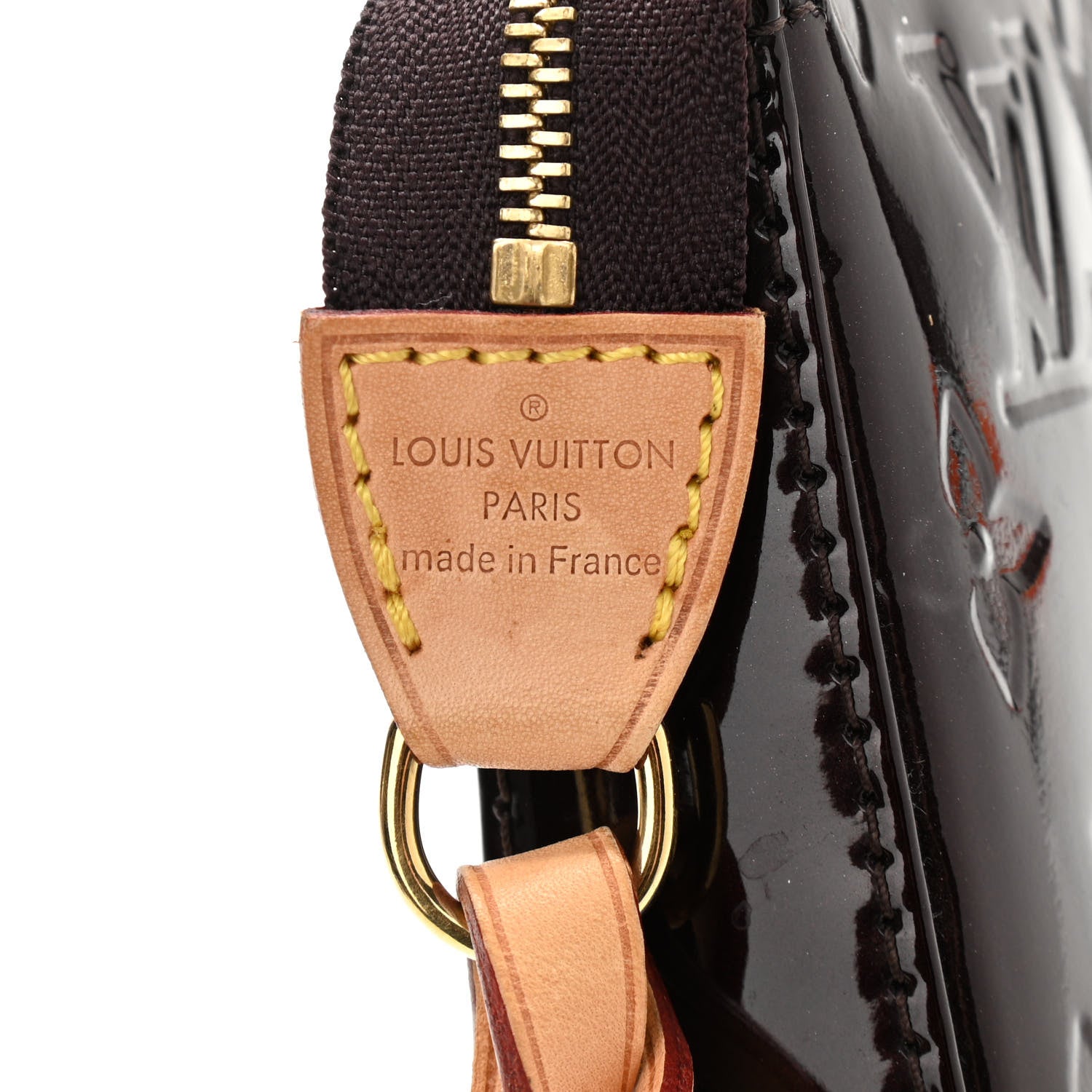 Louis Vuitton Vernis Pochette Accessories NM Amarante 6 of 11